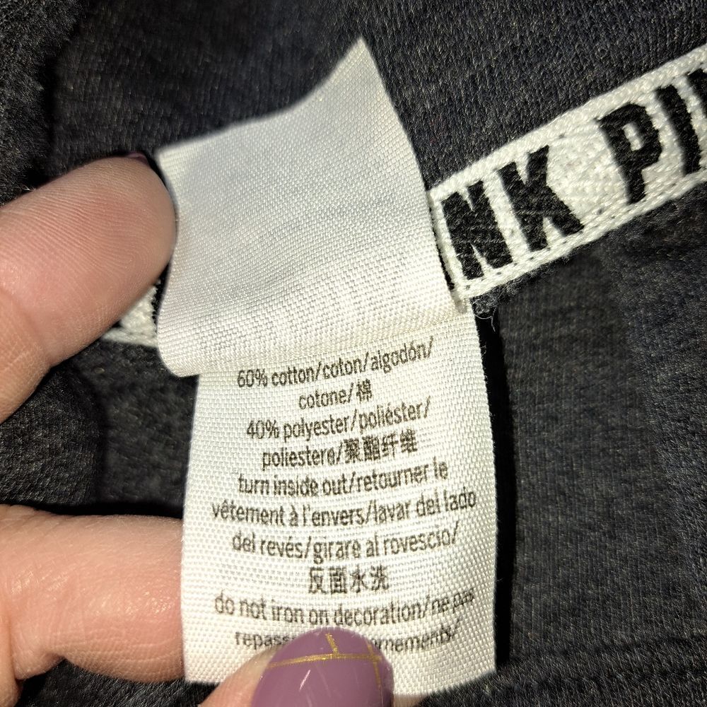 PINK Pullover Sweater with Pockets - Picture 8 of 8